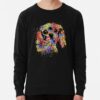 ssrcolightweight sweatshirtmensblack lightweight raglan sweatshirtfrontsquare productx1000 bgf8f8f8 4 - Cavalier King Charles Spaniel Gifts