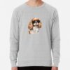 ssrcolightweight sweatshirtmensheather greyfrontsquare productx1000 bgf8f8f8 18 - Cavalier King Charles Spaniel Gifts