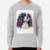 ssrcolightweight sweatshirtmensheather greyfrontsquare productx1000 bgf8f8f8 4 - Cavalier King Charles Spaniel Gifts