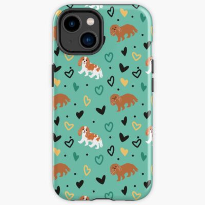 Love Cavalier King Charles Spaniel – Ruby And Blenheim Iphone Case