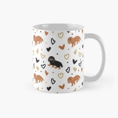 Love Cavalier King Charles Spaniel Black And Tan Mug