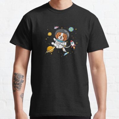 Cavalier King Charles Spaniel In Space T-Shirt