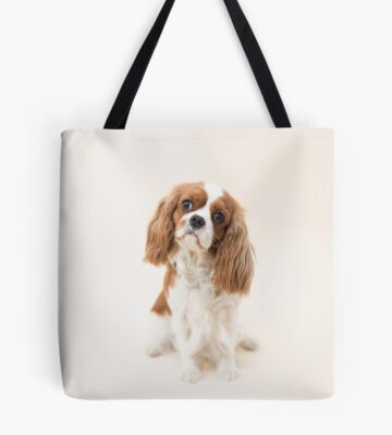 Cavalier King Charles Spaniel Blenheim Tote Bag